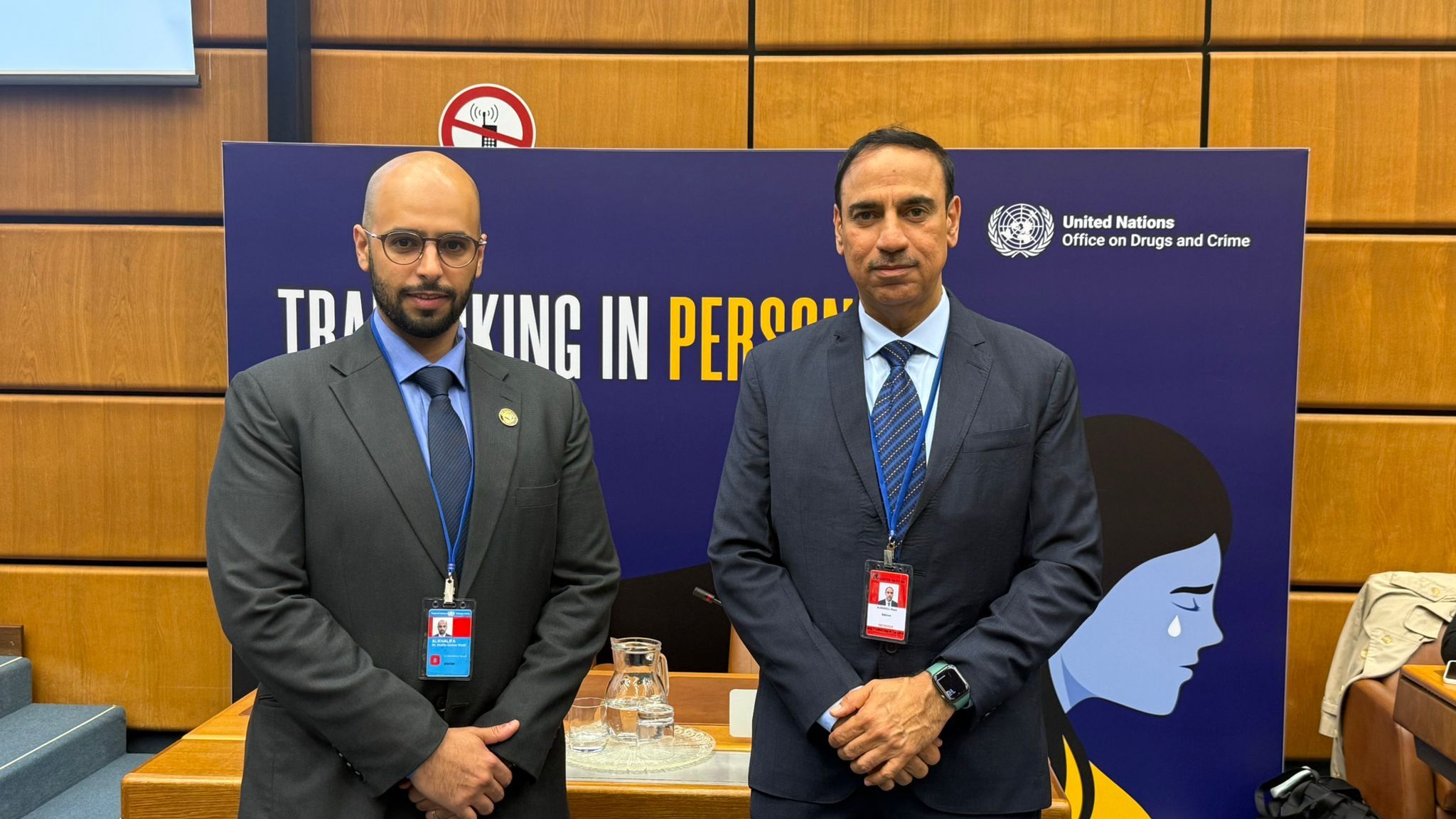 نائب مدير عام المباحث والأدلة الجنائية يُشارك في اجتماعين دوليين عن مكافحة المخدرات والاتجار بالأشخاص<